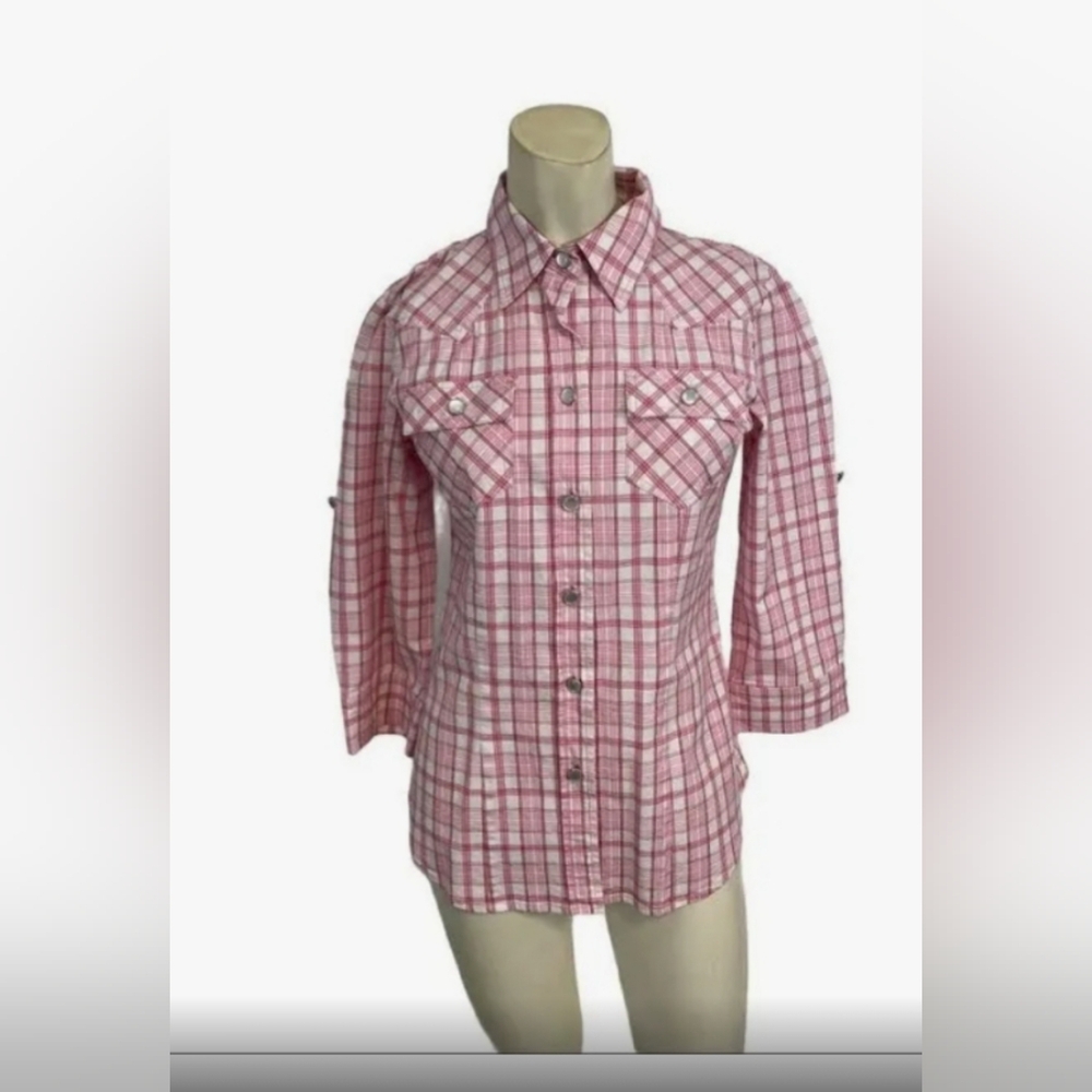 Cabi western style shirt #510